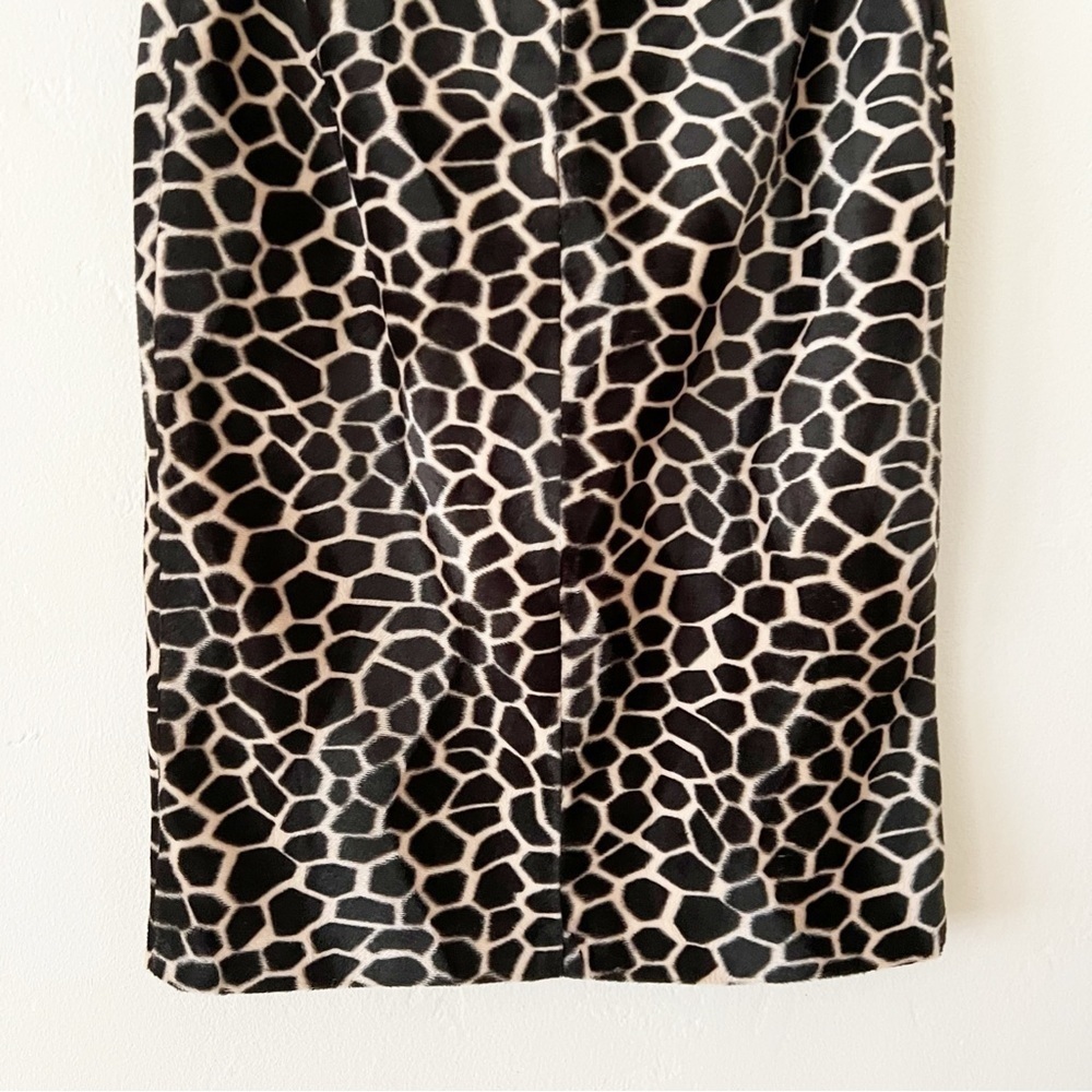 COLLECTORS Vintage Betsey Johnson Giraffe Print Skirt - Picture 10 of 12